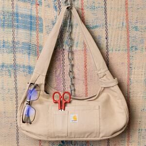 Upcycled carhartt shoulder bag